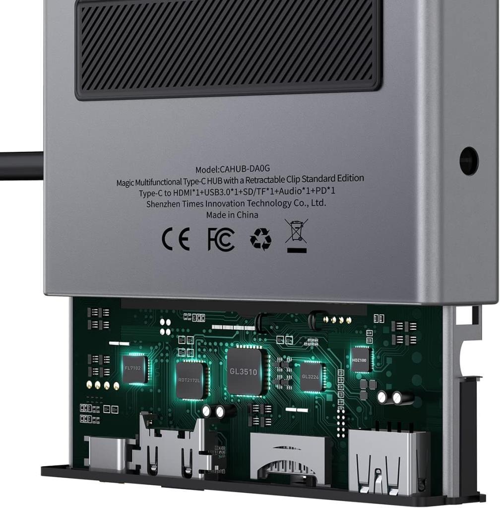 Baseus Magic CAHUB-DA0G Laptop Docking Station Teşhir