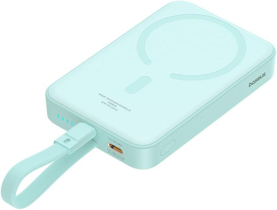 Baseus 10K mAh Mini Taşınabilir Şarj Cihazı Mavi - Outlet