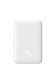 Baseus MgSafe Mini Overseas Edition Beyaz 10000 mAh Hızlı Şarj Kablosuz Powerbank-OUTLET