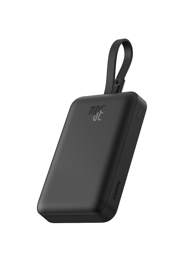 Baseus Magsafe Mini Type-C Kablolu Wireless Powerbank 10.000 mAh 30W-Siyah