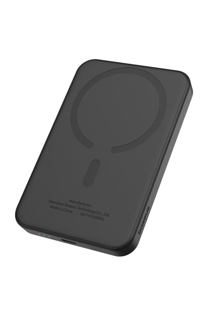 Baseus MgSafe Mini Siyah 5000 mAh Kablosuz Powerbank Teşhir