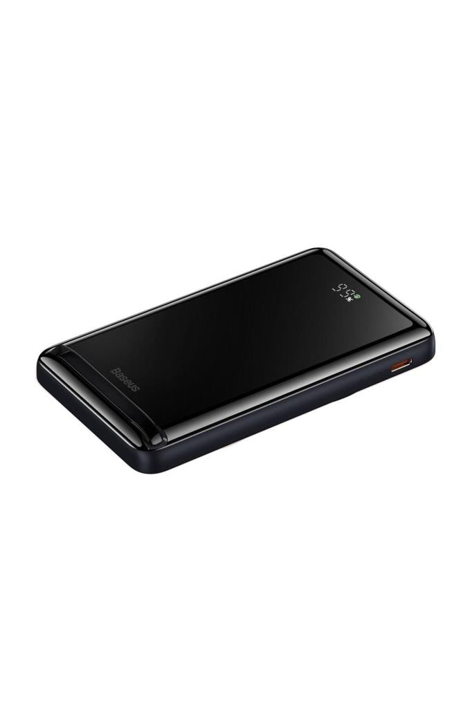 Baseus Blg Overseas 20w 10.000 Mah Stant Özellikli Kablosuz Şarjlı Powerbank Mavi KycShp 471408 Teşhir