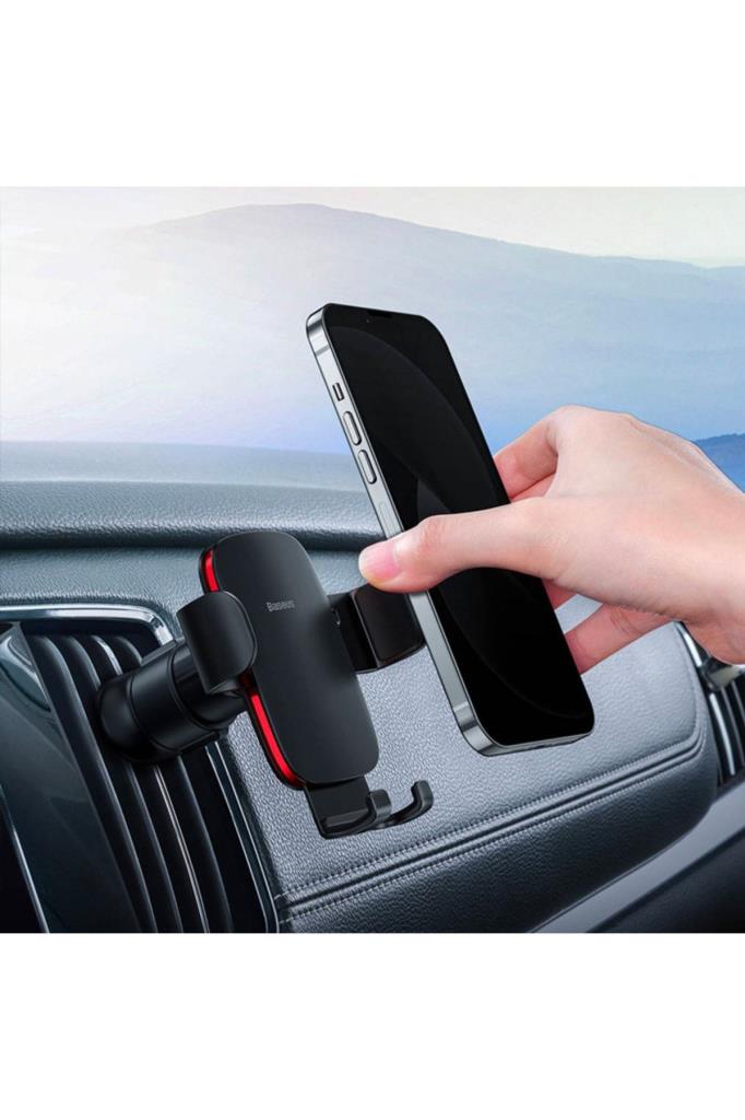 Baseus Metal Age 2 Gravity Araç Telefon Tutucu Teşhir