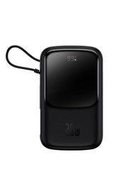 Baseus Qpow Pro 20 W Siyah 10000 mAh Hızlı Şarj Powerbank Teşhir