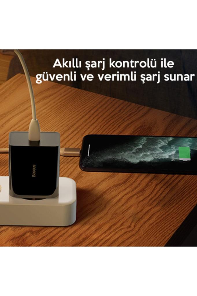 Baseus Speed Mini 20 W Siyah Şarj Adaptörü - TEŞHİR