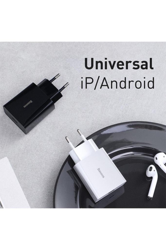 Baseus Speed Mini 20 W Siyah Şarj Adaptörü - TEŞHİR