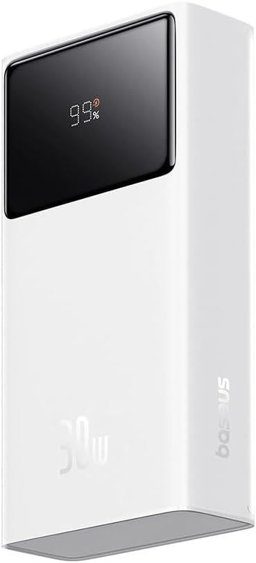 Baseus Star Lord 30 W Beyaz 10000 mAh Hızlı Şarj Powerbank Outlet