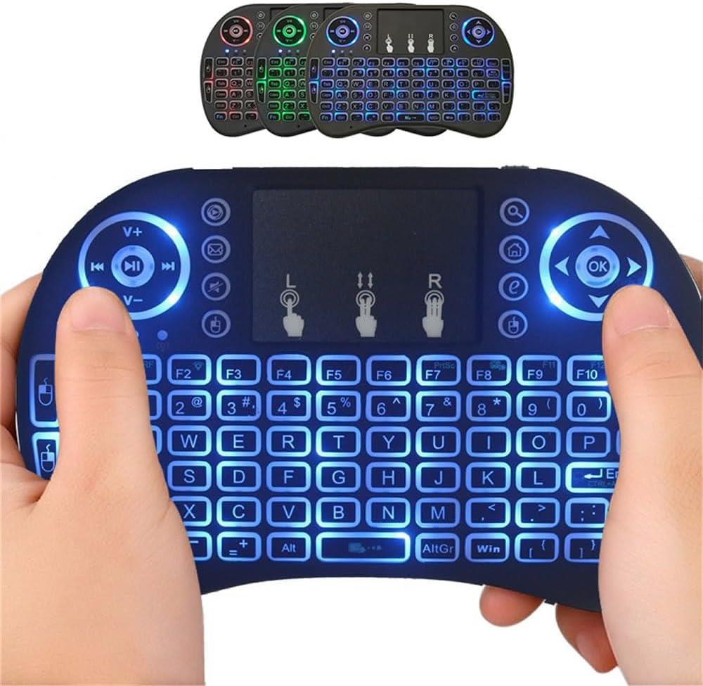 Techstorm Kobra Pro Türkçe Işıklı Dual Mode (Infrared ve Bluetooth) Mini Klavye - TEŞHİR