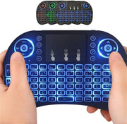 Techstorm Kobra Pro Türkçe Işıklı Dual Mode (Infrared ve Bluetooth) Mini Klavye - TEŞHİR