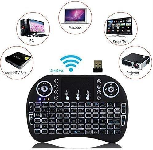 Techstorm Kobra Pro Türkçe Işıklı Dual Mode (Infrared ve Bluetooth) Mini Klavye - TEŞHİR