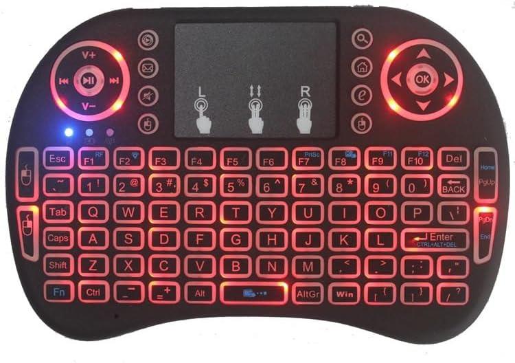 Techstorm Kobra Pro Türkçe Işıklı Dual Mode (Infrared ve Bluetooth) Mini Klavye - TEŞHİR