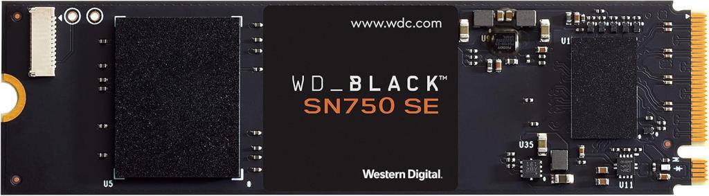 WD_BLACK SN750 SE 250GB PCIe Gen4 NVMe Gaming SSD, with up to 3,200MB/s read speed Teşhir