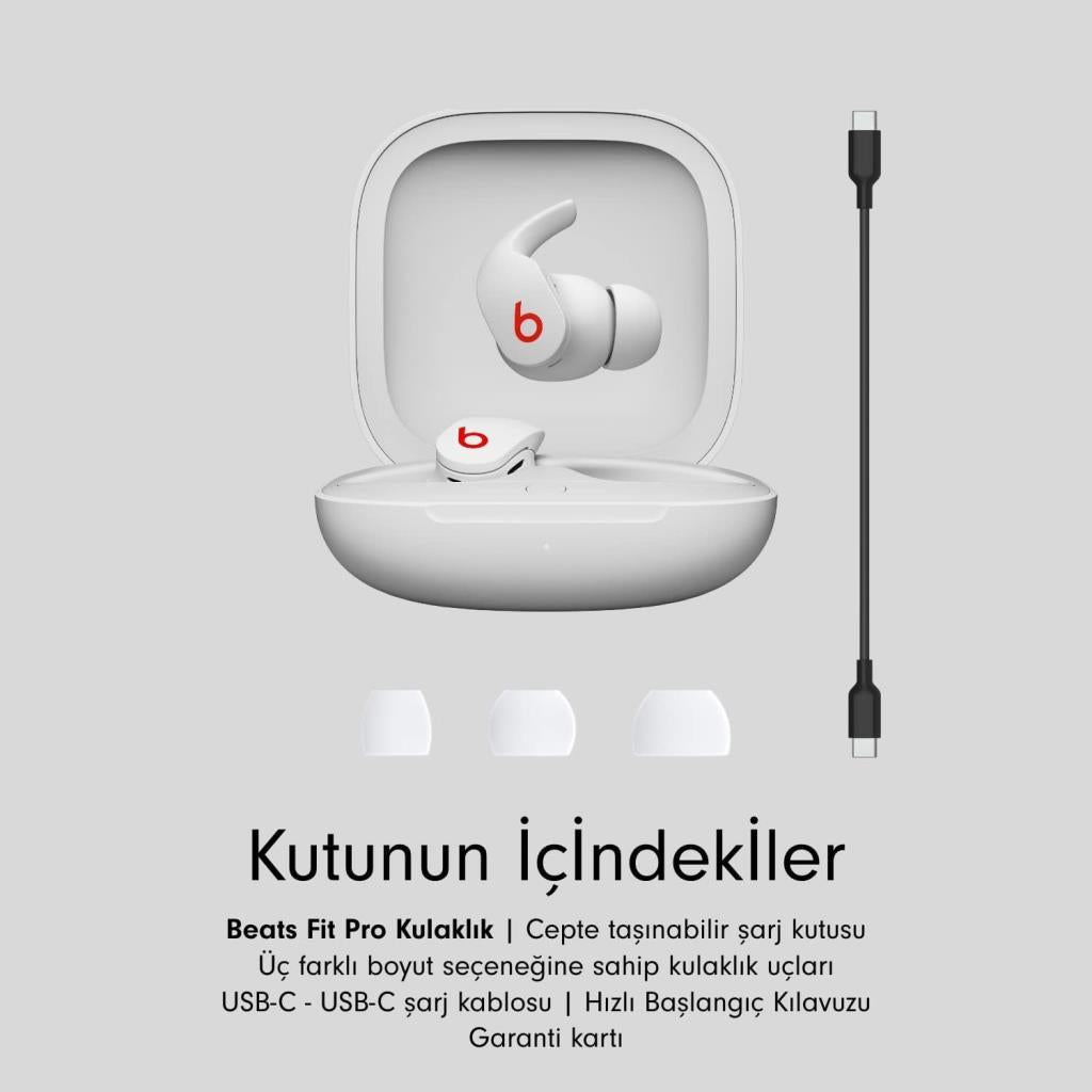 Beats Fit Pro MK2G3EE/A TWS Kulak İçi Bluetooth Kulaklık Beyaz Teşhir