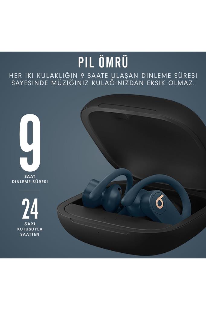 Beats Powerbeats Pro Totally Wireless Kulak İçi Lacivert Bluetooth Kulaklık Outlet