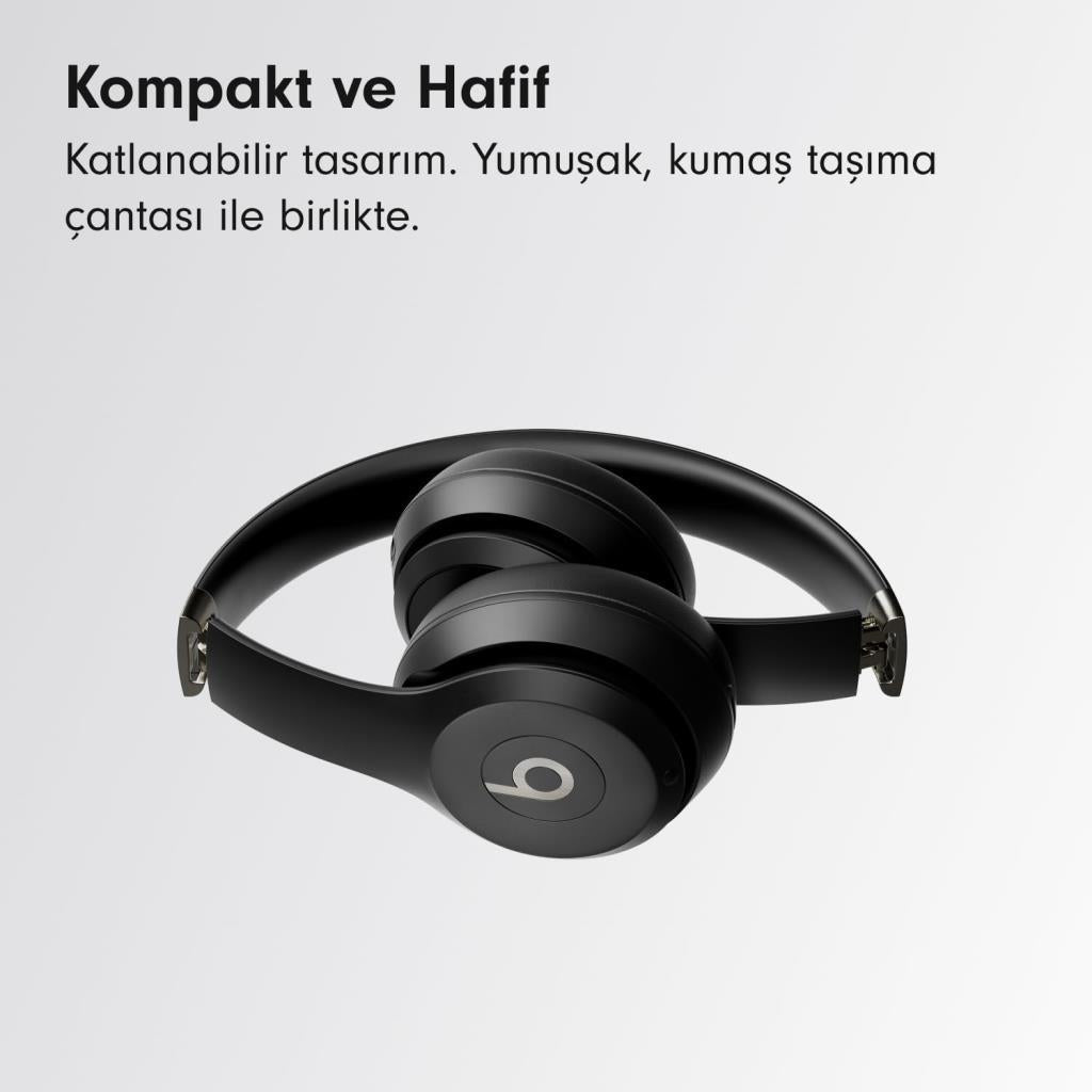 Beats Solo 4 Mat Siyah Kulak Üstü Bluetooth Kulaklık Teşhir