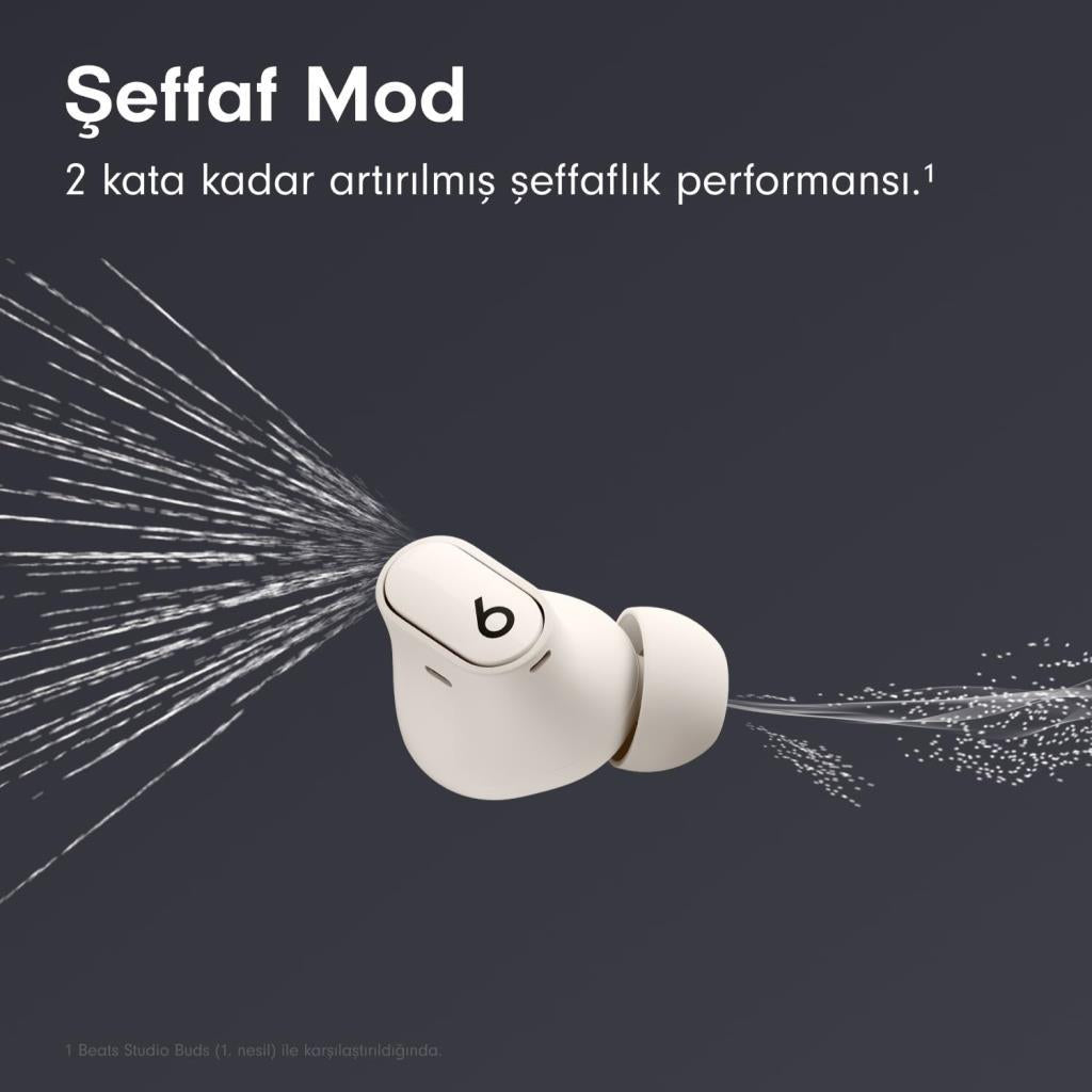 Beats Studio Buds Plus TWS Krem Kulak İçi Bluetooth Kulaklık Teşhir