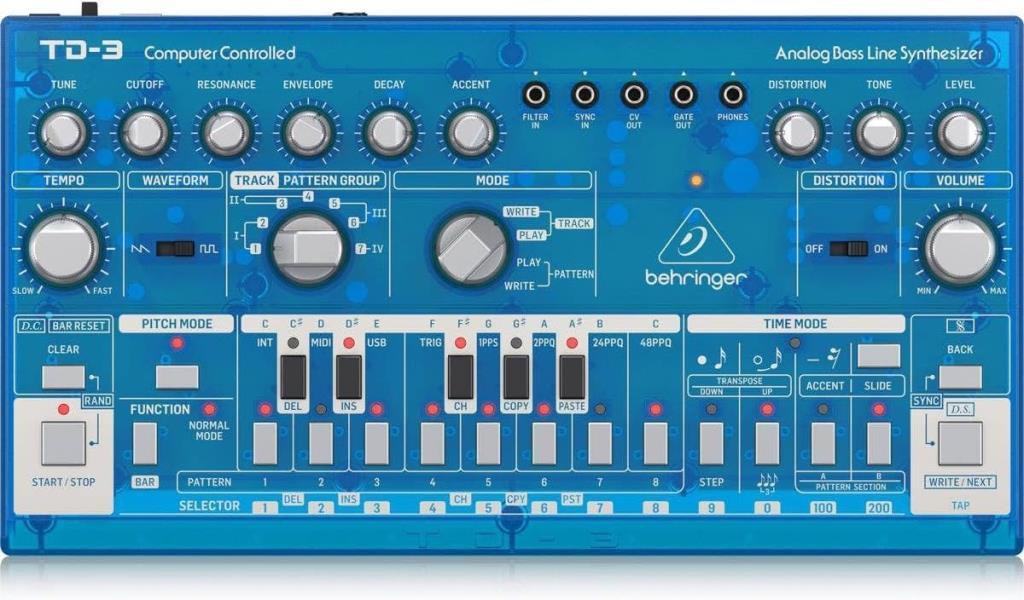 Behringer TD-3-BB Analog Bass Line Synthesizer - Outlet