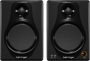 Behringer MEDIA 40USB Çift USB Girişli 150W Aktif Stüdyo Referans Monitörü Siyah - Outlet