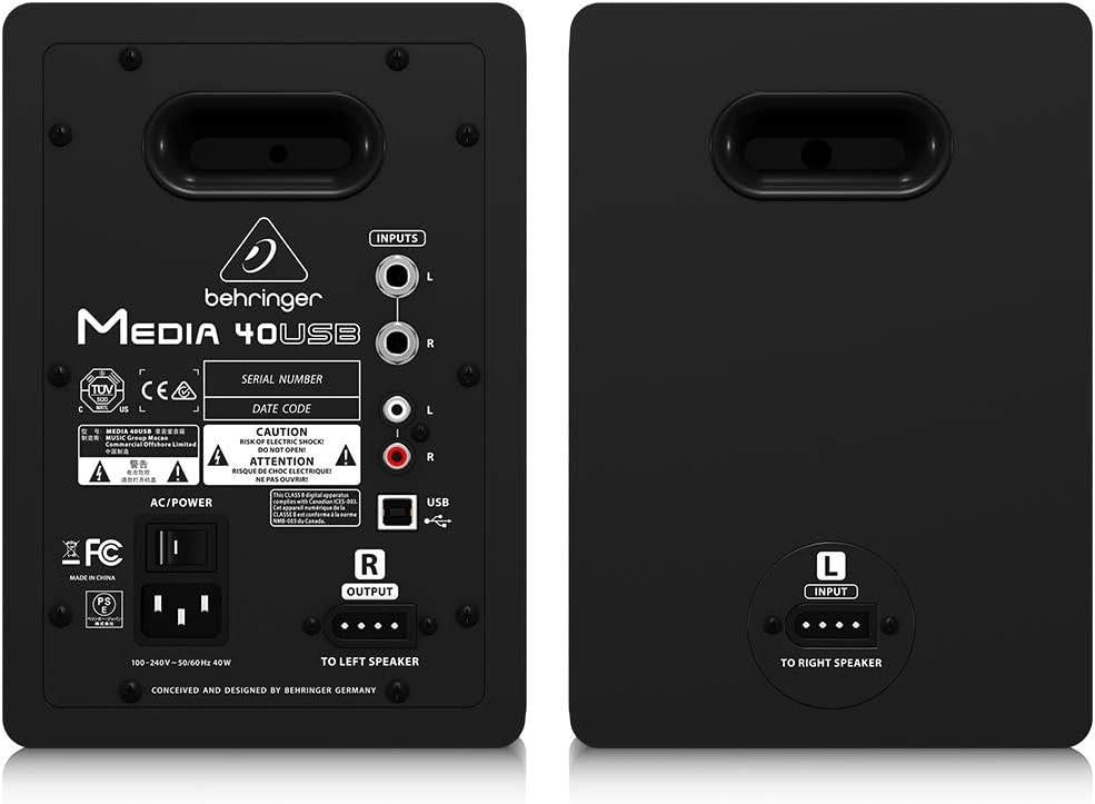 Behringer MEDIA 40USB Çift Referans Monitörü - TEŞHİR