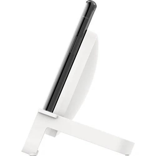 Belkin Boost Charge WIB001VFWH 10W Wireless Fast Charging Stand White Outlet 