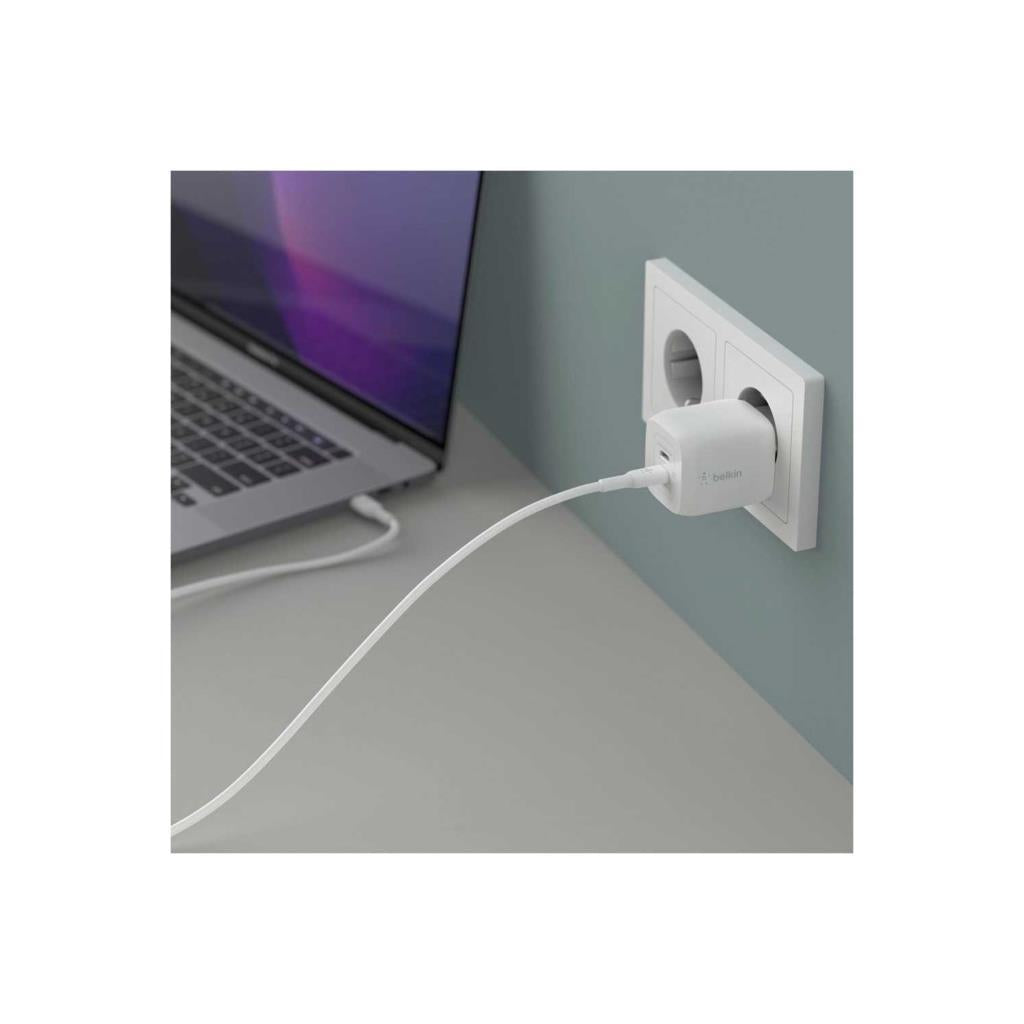 Belkin Dual Usb C 45w Şarj Cihazı Beyaz Teşhir
