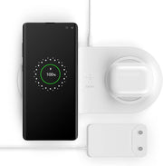 Belkin WIZ002VFWH Dual Beyaz Kablosuz Şarj Aleti Outlet