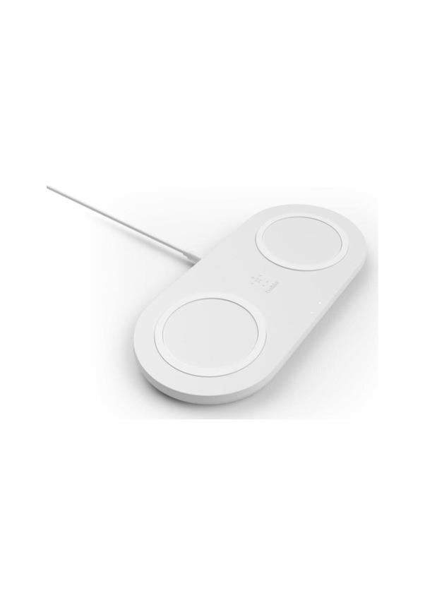 Belkin WIZ002VF Dual Beyaz Kablosuz Şarj Aleti Teşhir