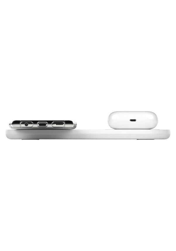 Belkin WIZ002VF Dual Beyaz Kablosuz Şarj Aleti Teşhir
