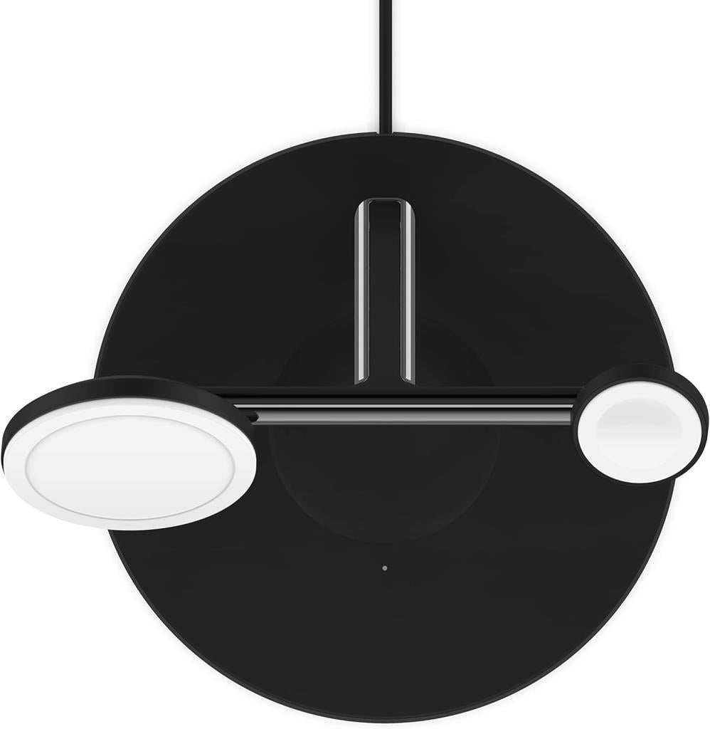 Belkin BoostCharge Pro WIZ009VFBK Siyah 3in1 Kablosuz Hızlı Şarj Aleti Outlet