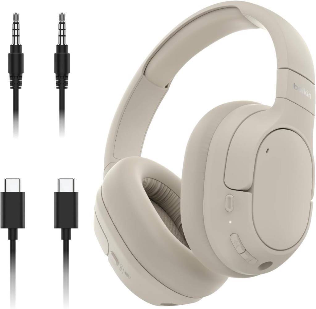 Belkin Soundform Isolate ANC Kum Beji Kulak Üstü Bluetooth Kulaklık - Outlet