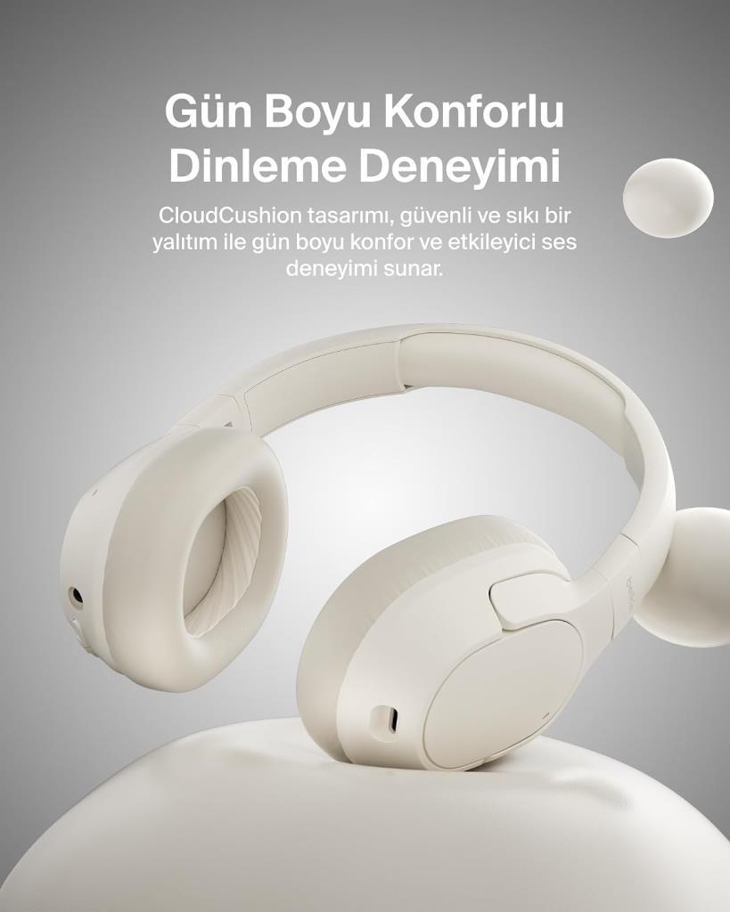 Belkin Soundform Isolate ANC Kum Beji Kulak Üstü Bluetooth Kulaklık - Outlet