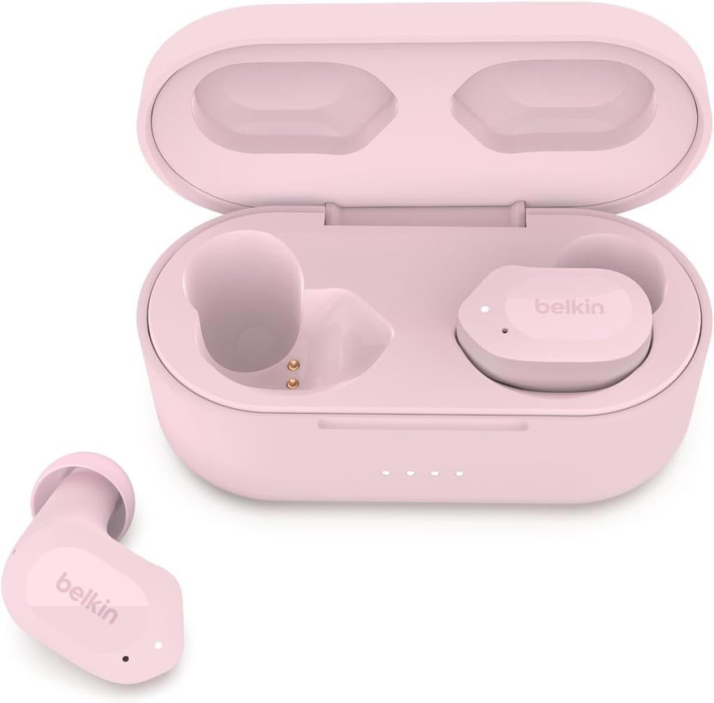 Belkin SoundForm Play TWS Kulak İçi Bluetooth Kulaklık Pembe - Outlet
