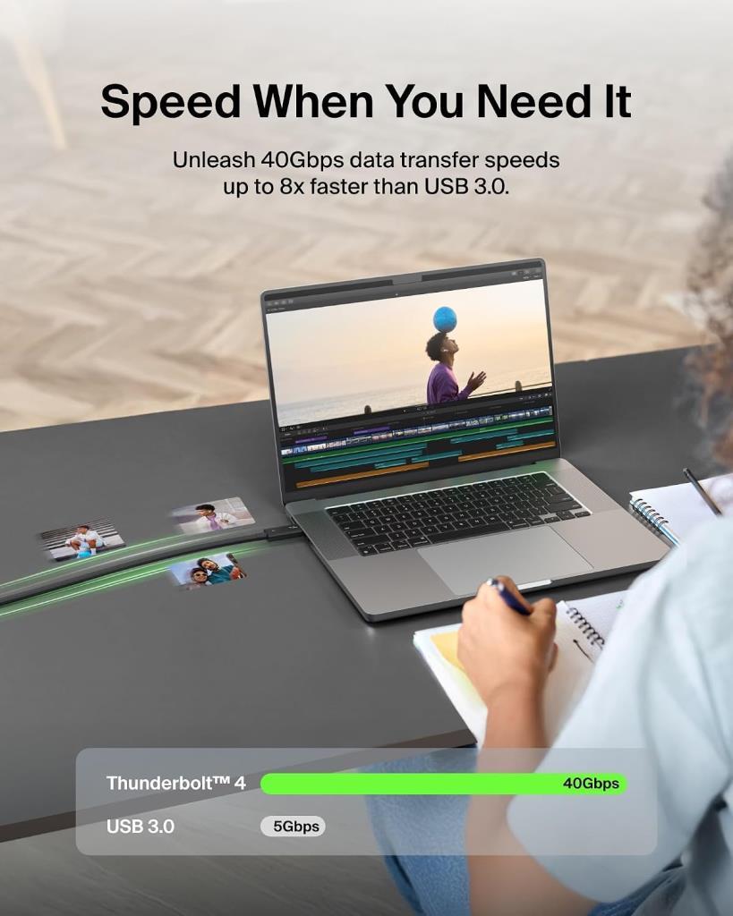 Belkin Active Thunderbolt 4 Kablo (2M / 6.6FT) - TEŞHİR