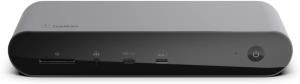 Belkin Thunderbolt 4 Dock Pro, Single 8K 60hz, Dual 4K Display Compatible, 2 x Thunderbolt 4 Ports, 2 x HDMI Ports, 90W Power Delivery PD, Audio In/Out Display