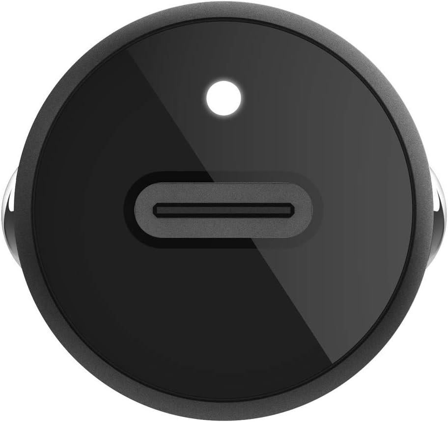 Belkin USB-C Hızlı Araç Şarj Cihazı 20W (Hızlı Şarj Cihazı) - Siyah Teşhir