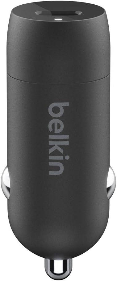 Belkin USB-C Hızlı Araç Şarj Cihazı 20W (Hızlı Şarj Cihazı) - Siyah Teşhir