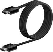 Belkin Yüksek kaliteli Ultra Highspeed HDMI-2.1 kablo, 4K/Dolby Vision HDR, Apple TV'den optimum oynatma, 2,2 m - siyah - TEŞHİR