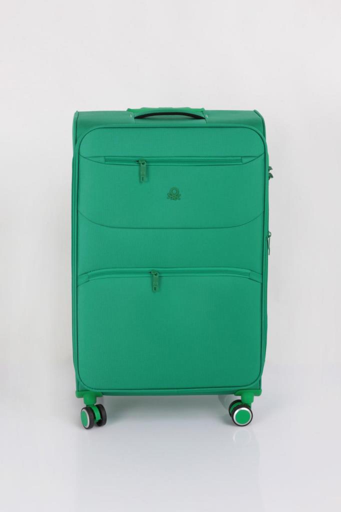 Benetton TROLLEY 70 CM Yeşil Unisex Valiz Outlet
