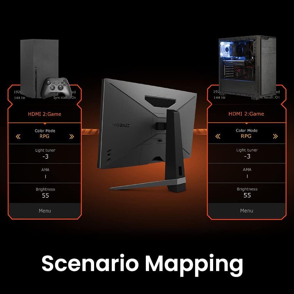 BenQ Mobiuz EX2710Q 27" 2K QHD IPS 165Hz 1ms FreeSync Oyuncu Monitörü - Outlet