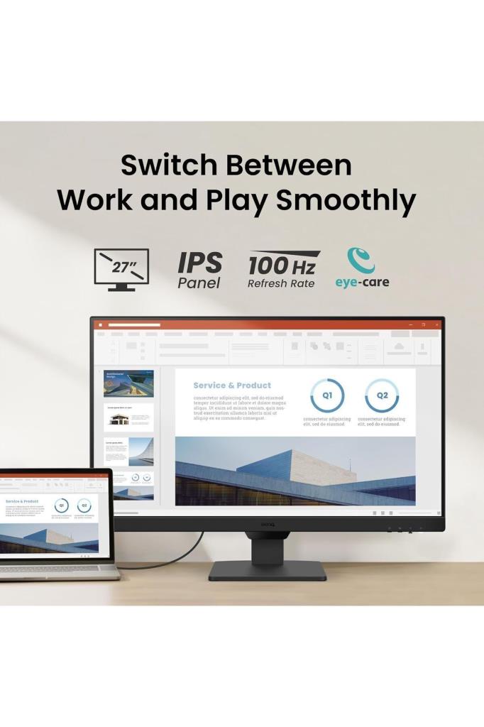 BenQ GW2790 27" 5 ms Full HD IPS 100 Hz Monitör Outlet