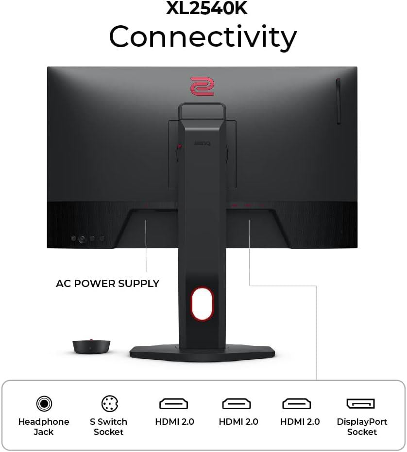 BenQ Zowie XL2540K 24.5" 0.5 ms Full HD 240 Hz Oyuncu Monitörü Outlet