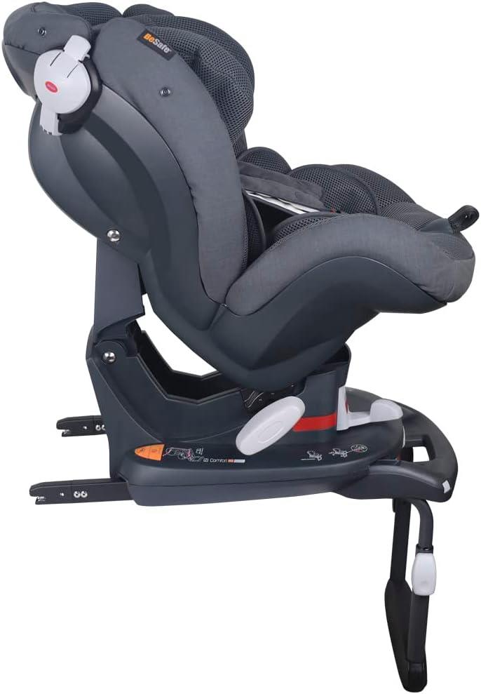BeSafe iZi Comfort X3 Isofixli Anthracite Mesh 9-18 kg Oto Koltuğu - Outlet