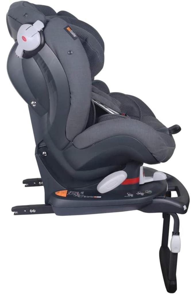 BeSafe iZi Comfort X3 9-18 kg Oto Koltuğu Anthracite Mesh