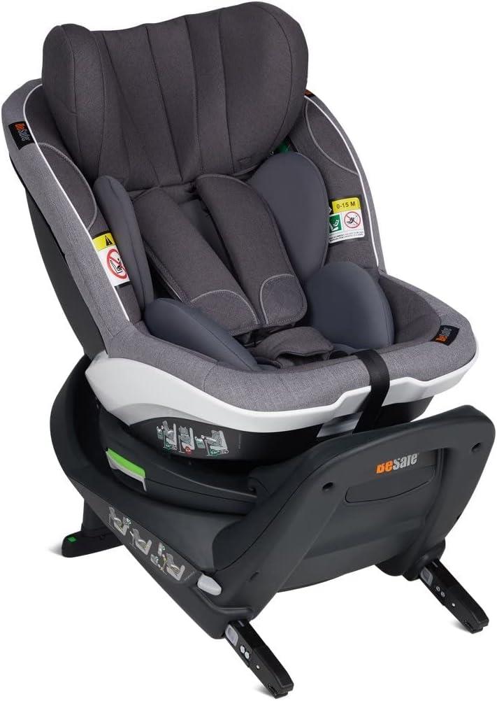 BeSafe iZi Turn B I-Size Metallic Melange 0-18 kg Oto Koltuğu Outlet
