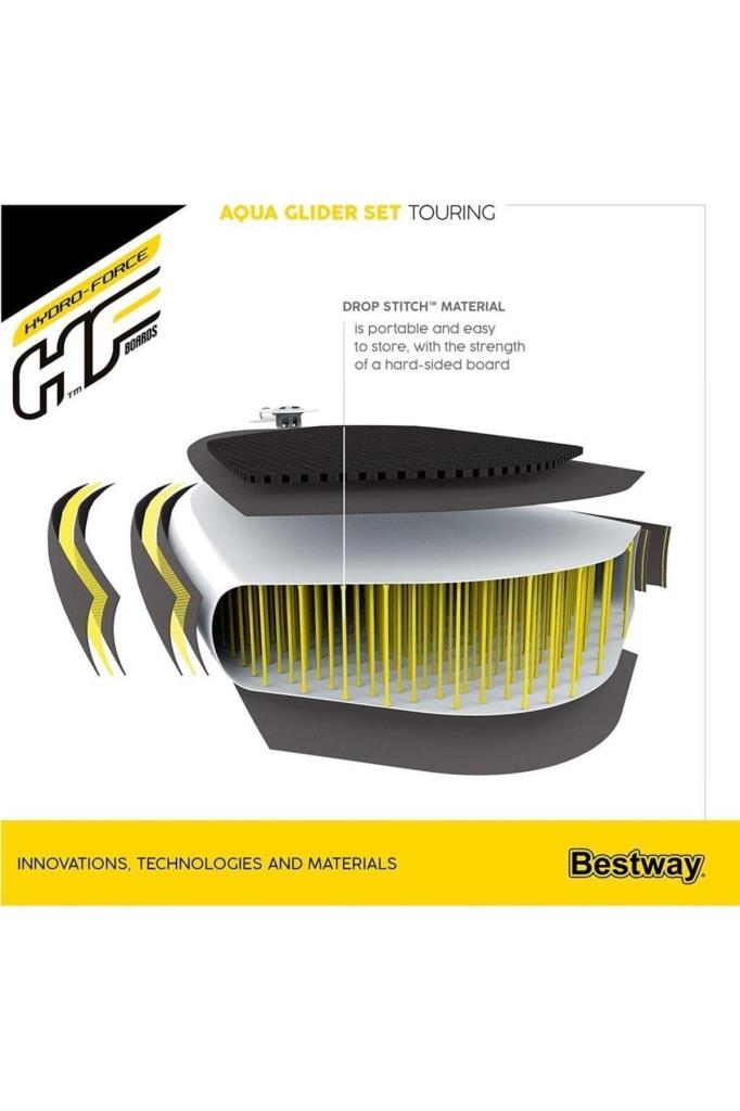 Bestway 65347 Hydro Force Aqua Glider 320 cm Şişme Stand up Paddle Board Teşhir