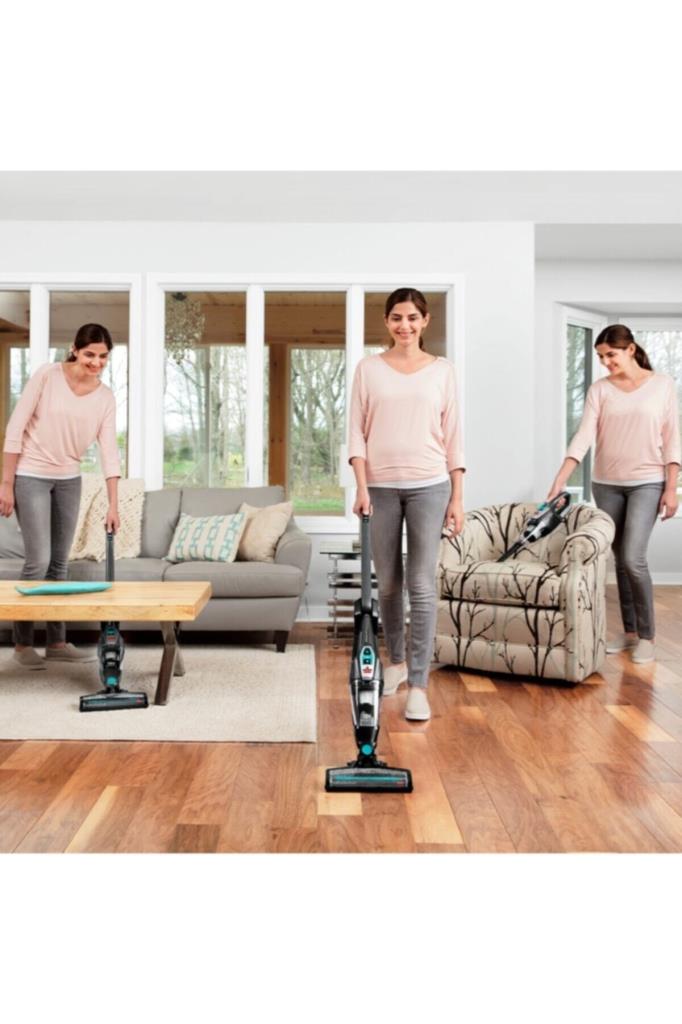 Bissell Multireach Essential 18v 2'si Bir Arada Şarjlı Dikey Süpürge - Teşhir