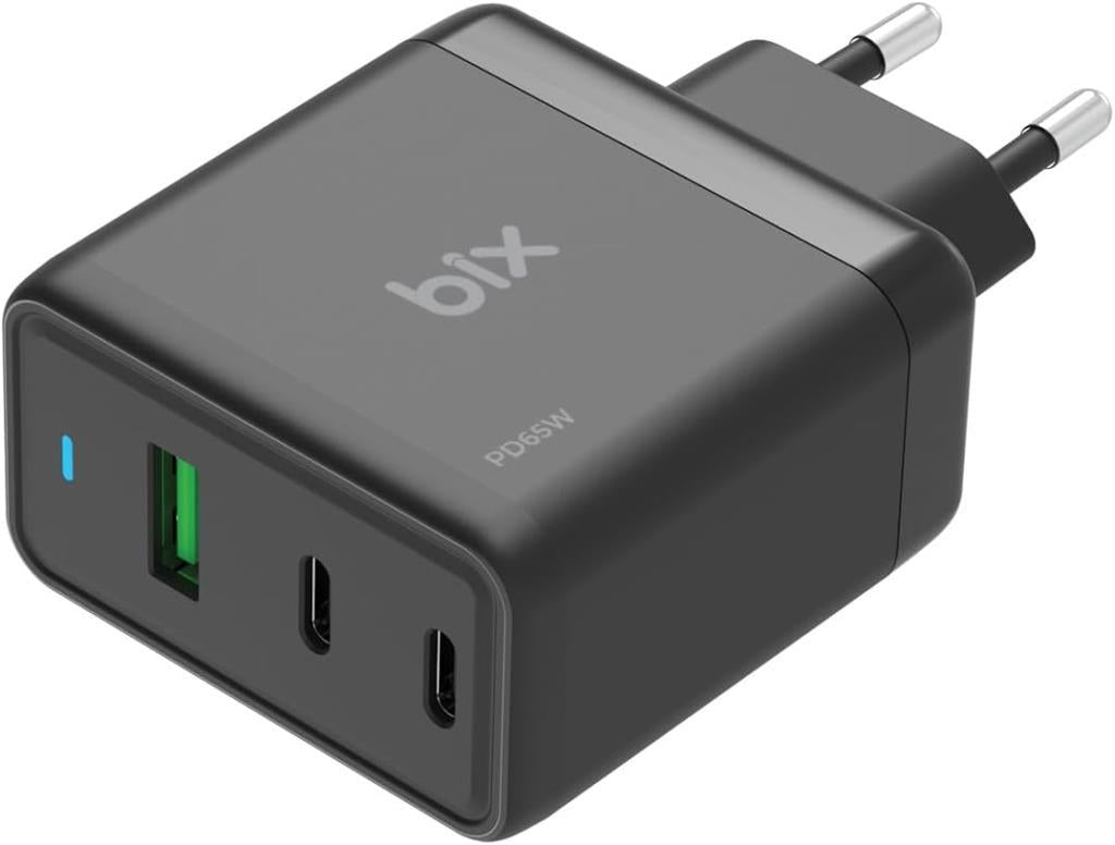 Bix BX65GD 65 W PD Şarj Adaptörü Teşhir