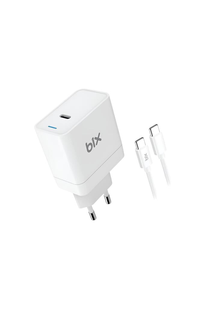Bix BX-UC65WFTA 2 m Type-C Kablolu Hızlı Şarj Aleti -OUTLET