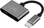 Bix ADP-07 Pro Type-C 3.5mm Kulaklık ve PD Şarj Dönüştürücü - Outlet
