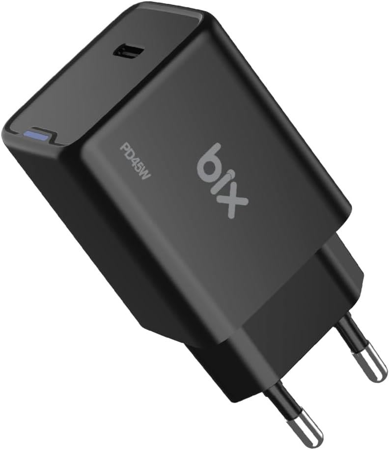 Bix BX1P45G 45 W Siyah Hızlı Şarj Adaptörü - Outlet